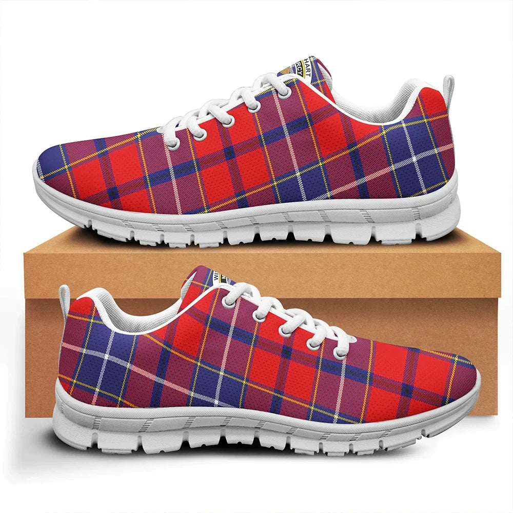 Wishart Dress Tartan Crest Sneakers