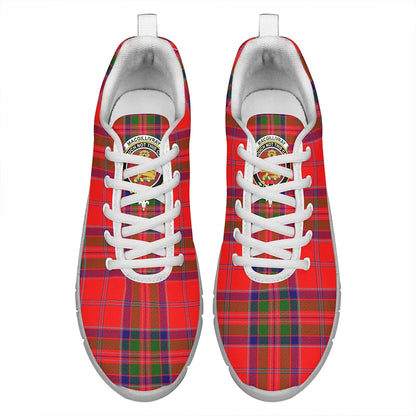 MacGillivray Modern Tartan Crest Sneakers