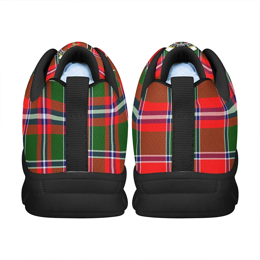 Spens Modern Tartan Crest Sneakers