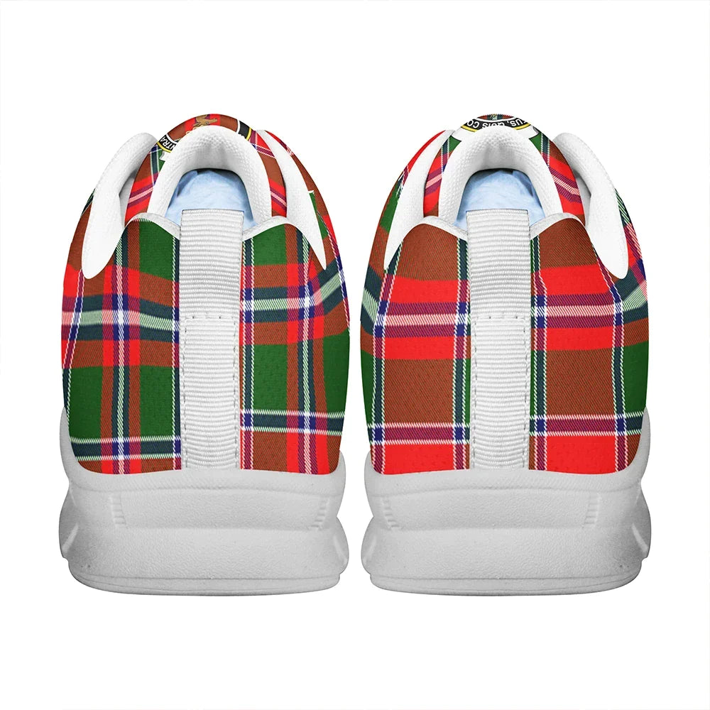 Spens Modern Tartan Crest Sneakers