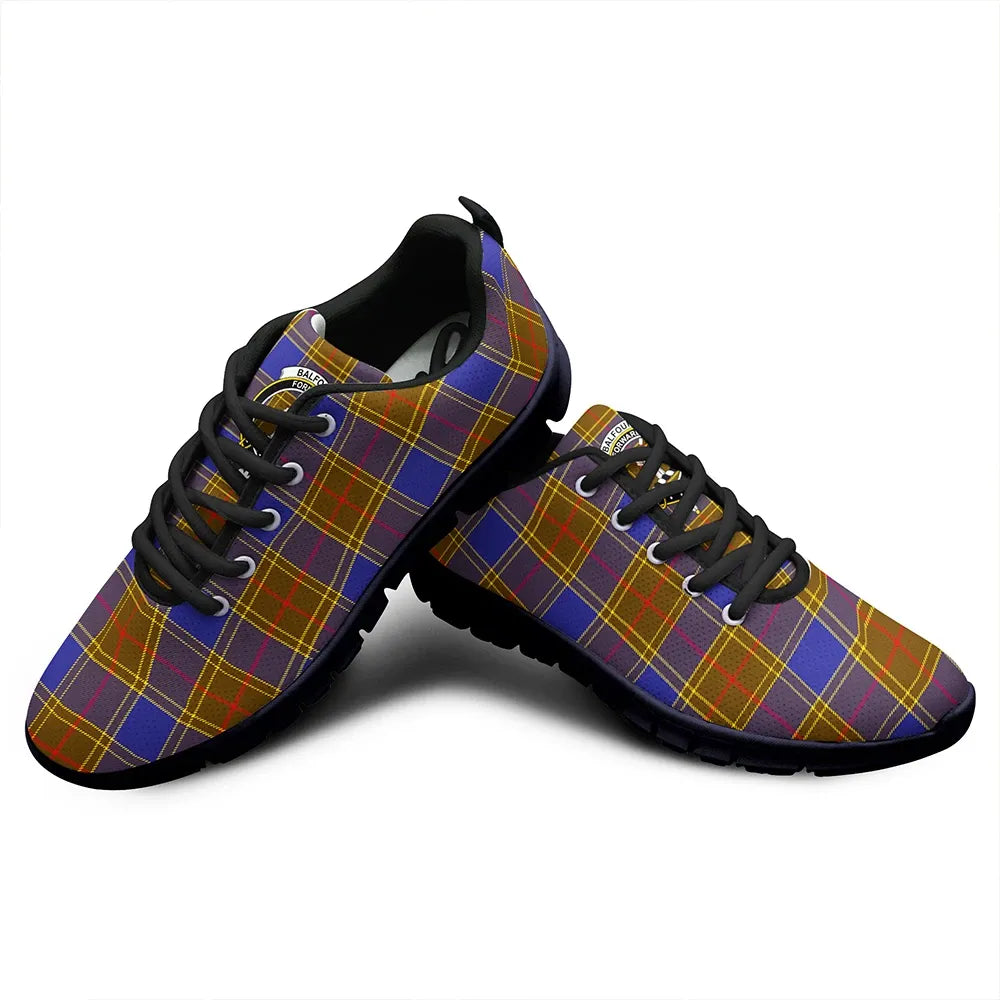 Balfour Modern Tartan Crest Sneakers