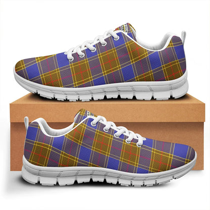 Balfour Modern Tartan Crest Sneakers