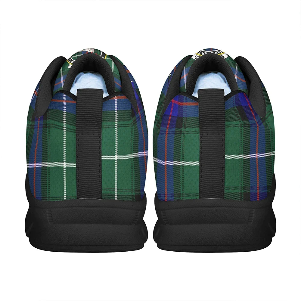 MacDonald of the Isles Hunting Modern Tartan Crest Sneakers
