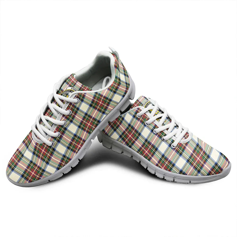 Stewart Dress Ancient Tartan Crest Sneakers