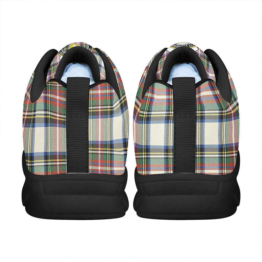 Stewart Dress Ancient Tartan Crest Sneakers