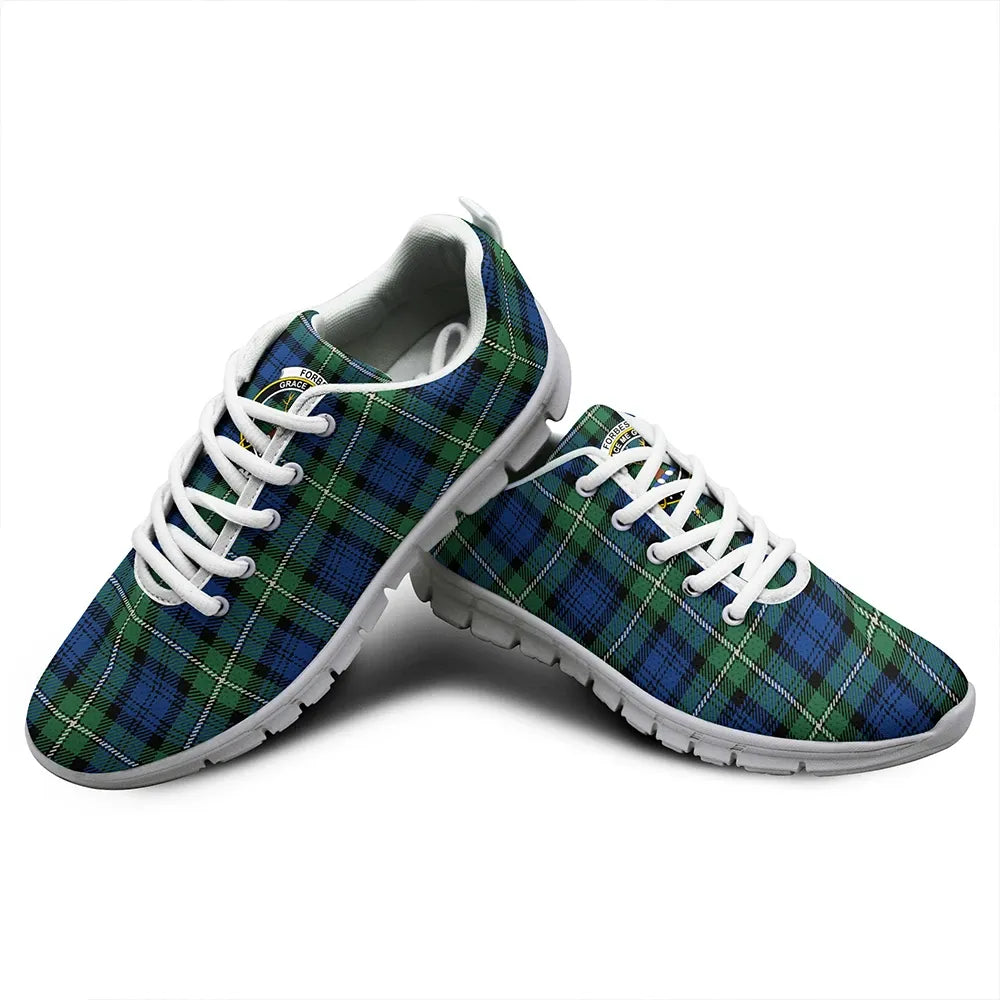 Forbes Ancient Tartan Crest Sneakers