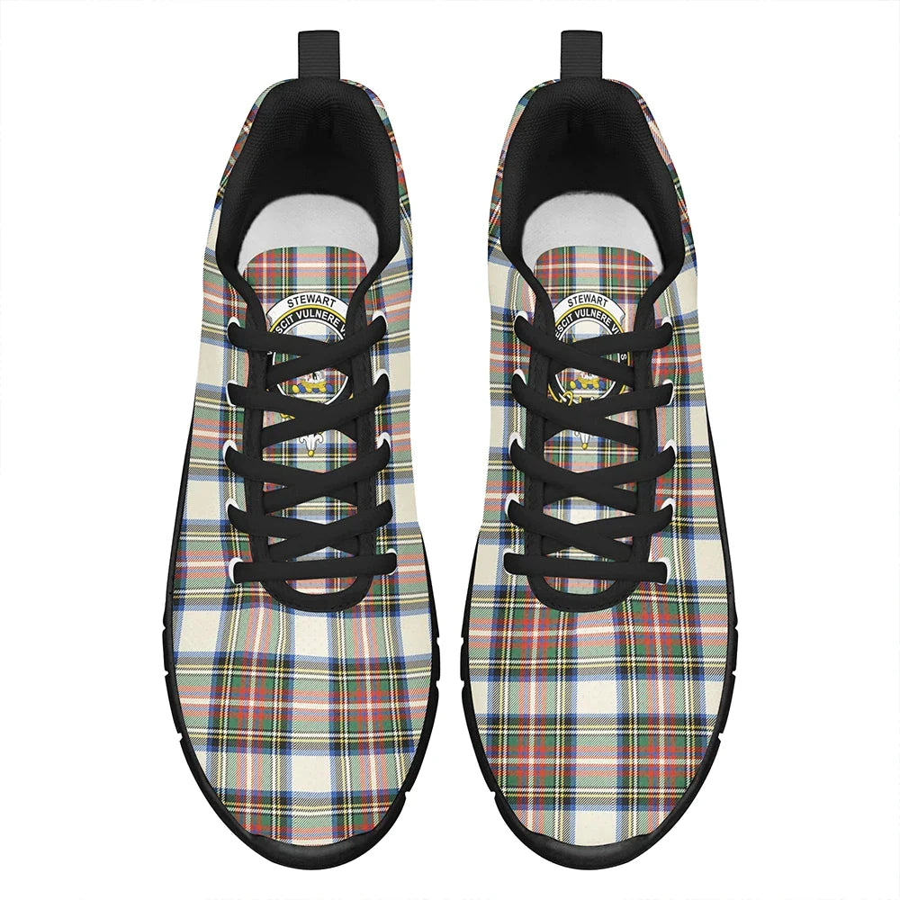 Stewart Dress Ancient Tartan Crest Sneakers