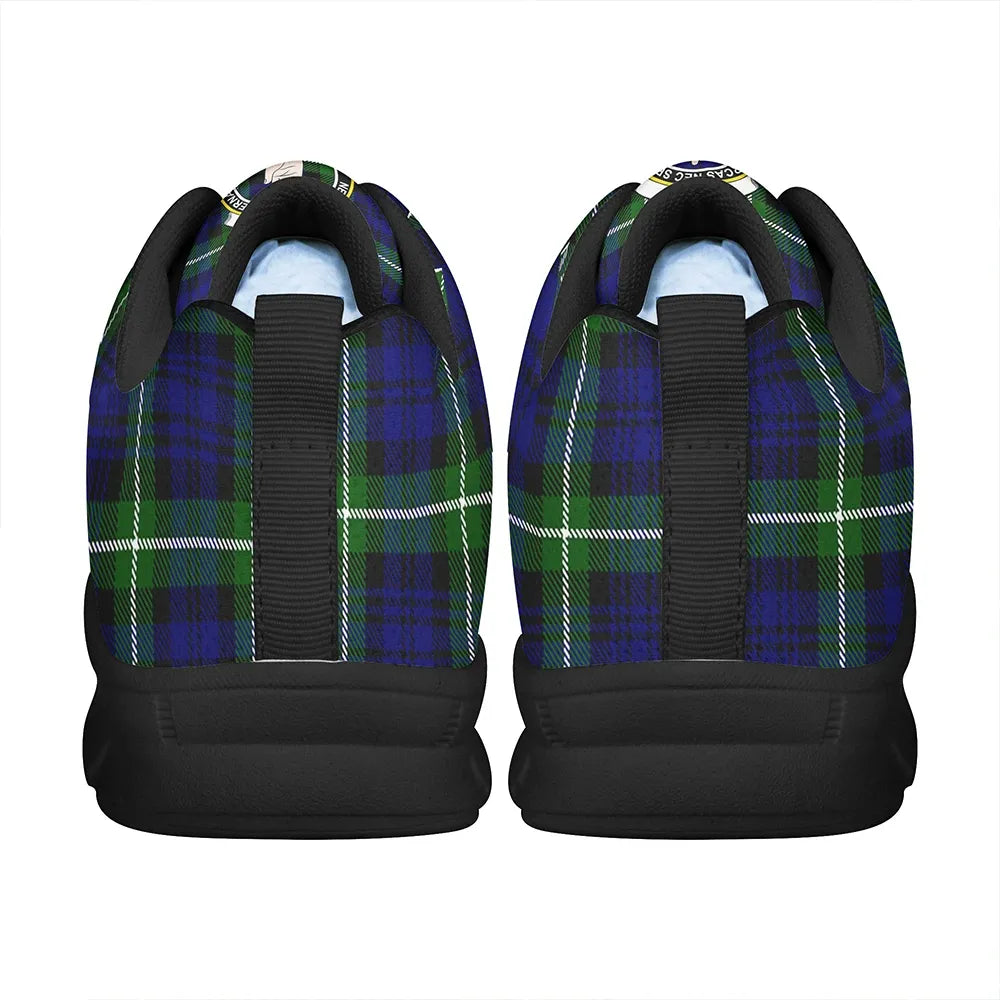 Lamont Modern Tartan Crest Sneakers