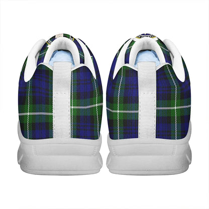 Lamont Modern Tartan Crest Sneakers