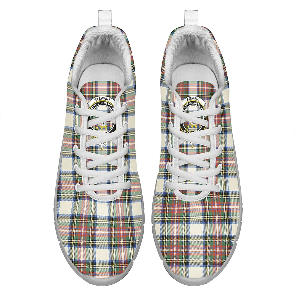 Stewart Dress Ancient Tartan Crest Sneakers