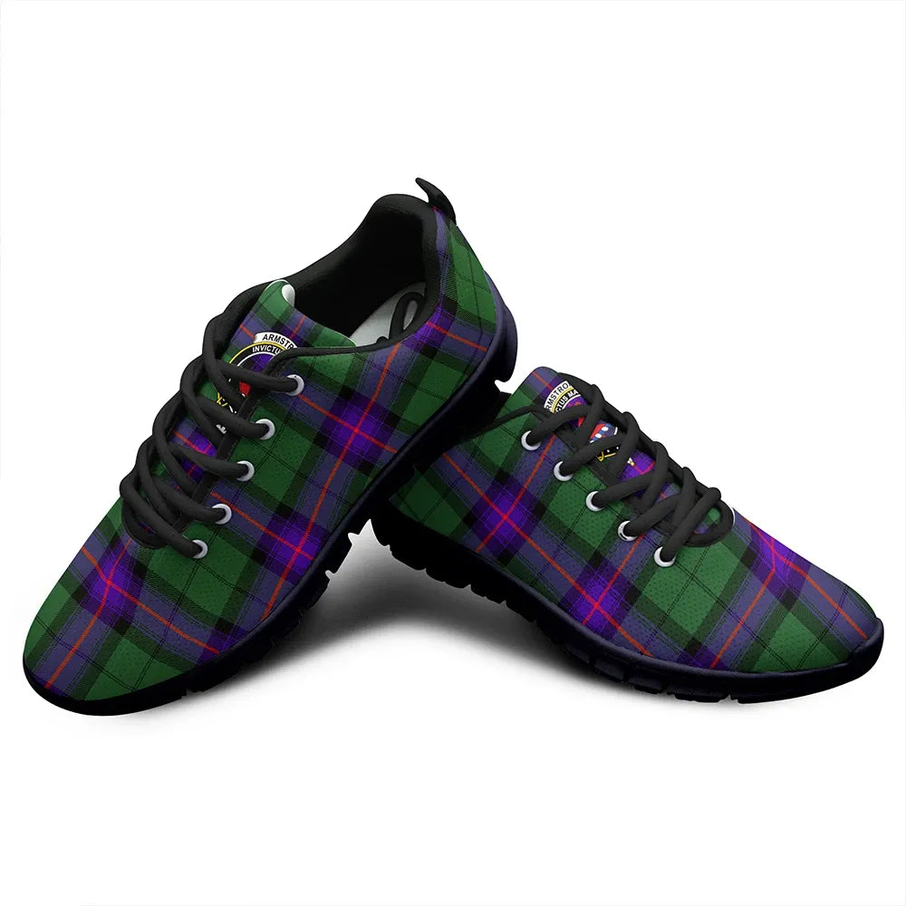 Armstrong Modern Tartan Crest Sneakers