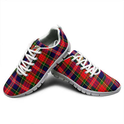 MacPherson Modern Tartan Crest Sneakers