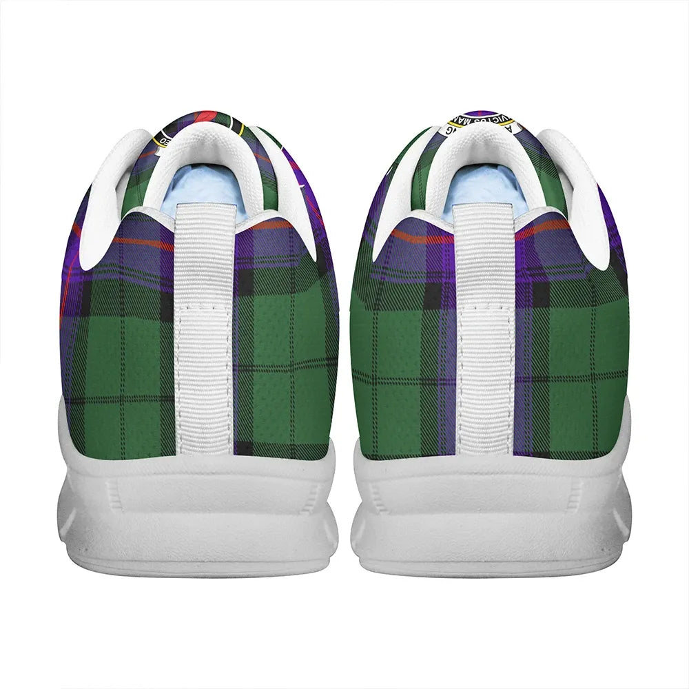 Armstrong Modern Tartan Crest Sneakers