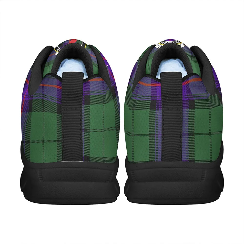 Armstrong Modern Tartan Crest Sneakers