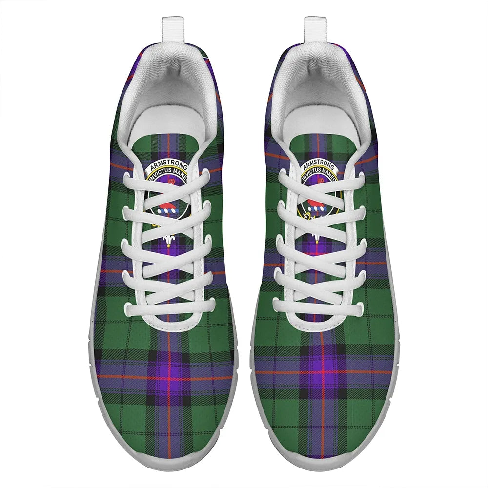 Armstrong Modern Tartan Crest Sneakers