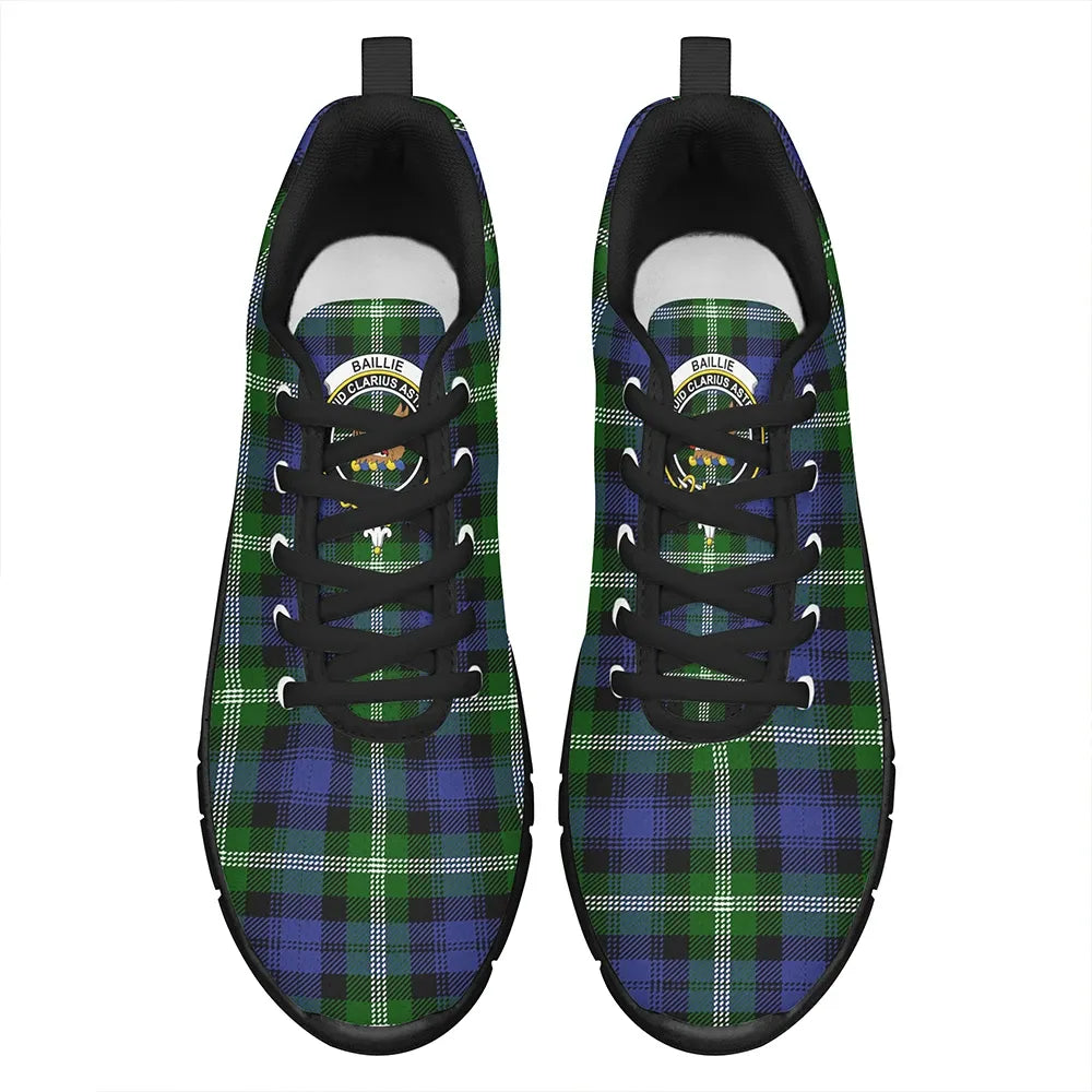 Baillie Modern Tartan Crest Sneakers