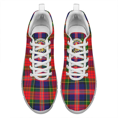 MacPherson Modern Tartan Crest Sneakers