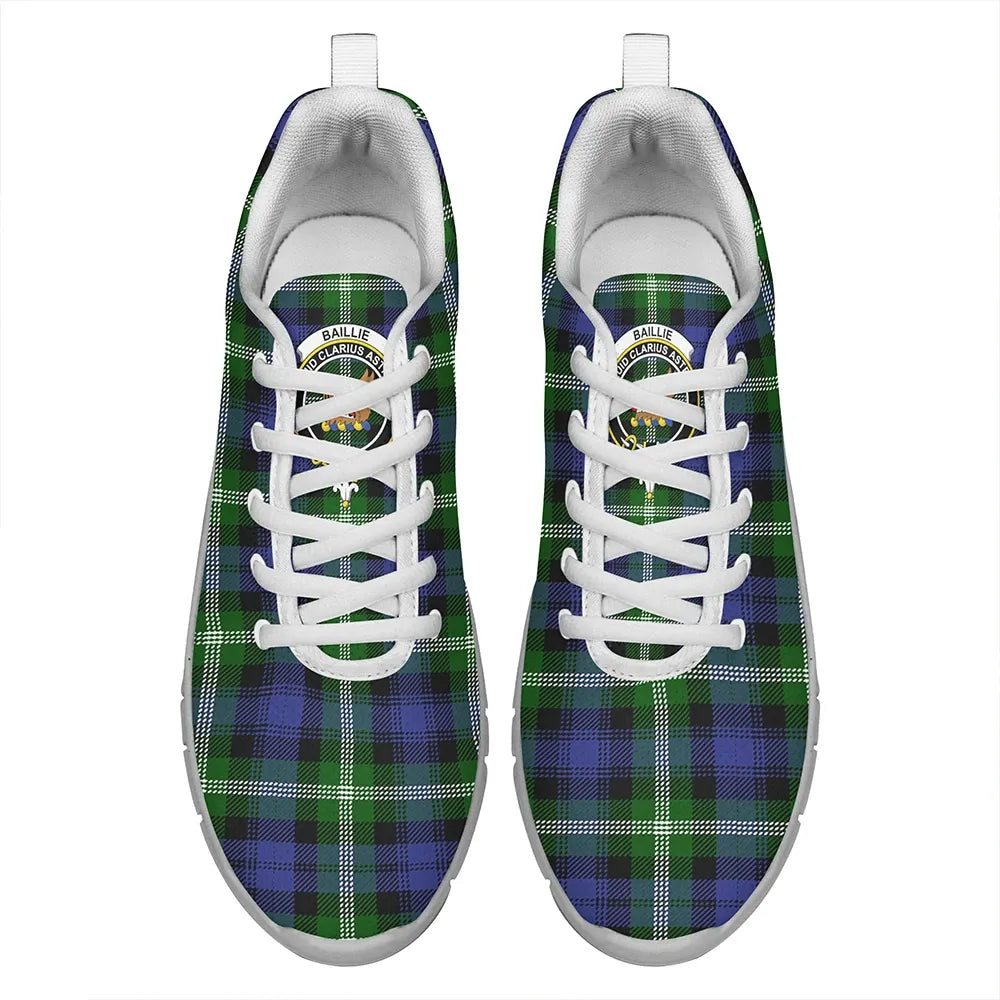 Baillie Modern Tartan Crest Sneakers