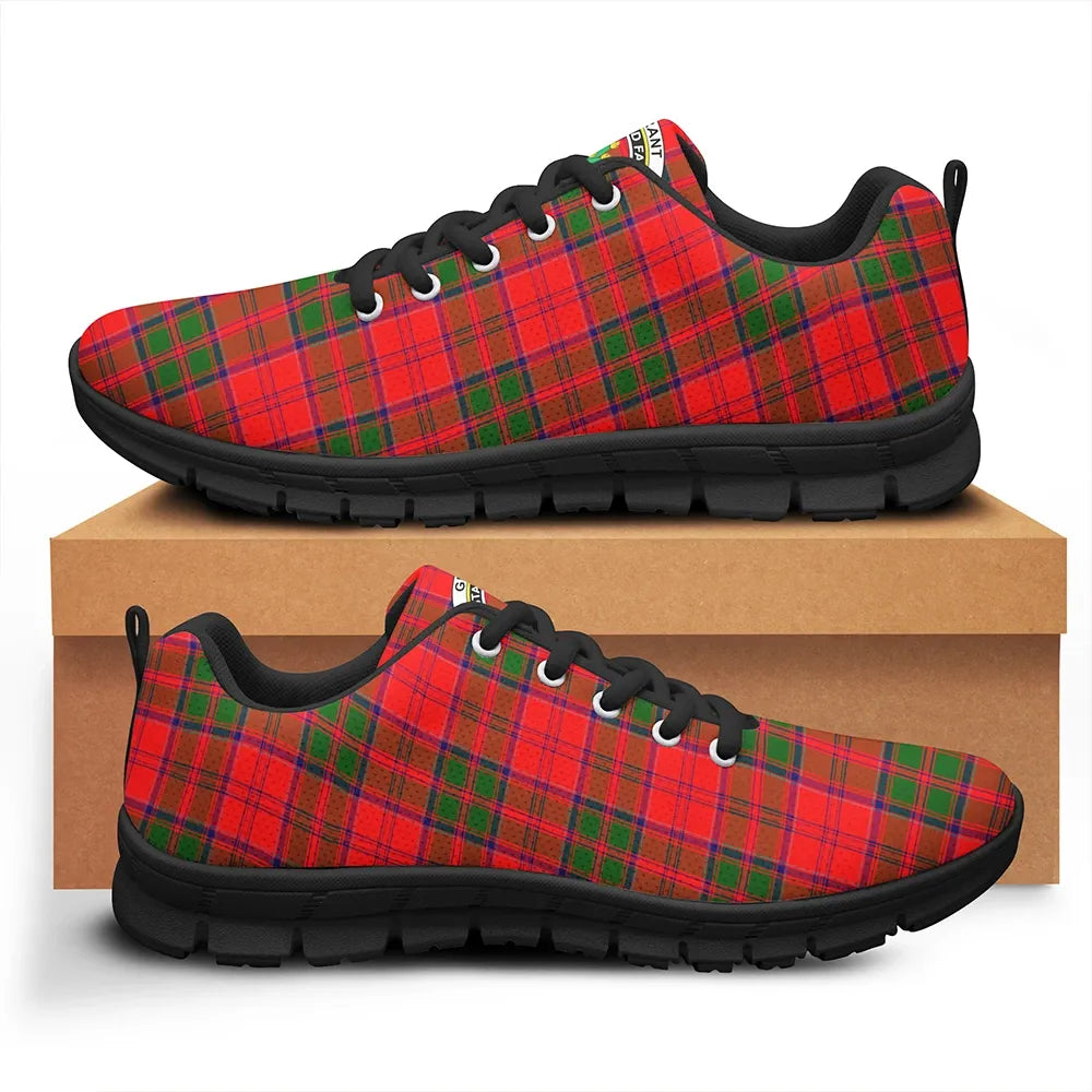 Grant Modern Tartan Crest Sneakers