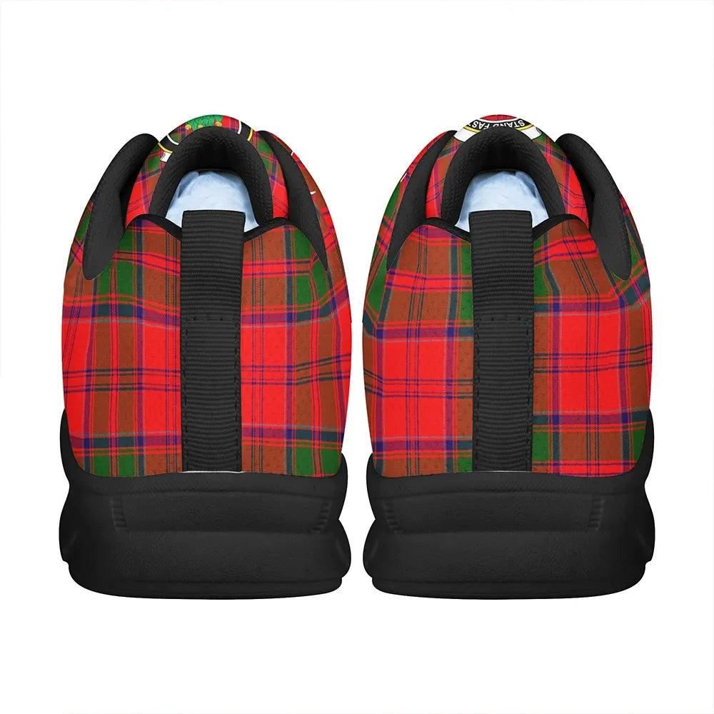 Grant Modern Tartan Crest Sneakers