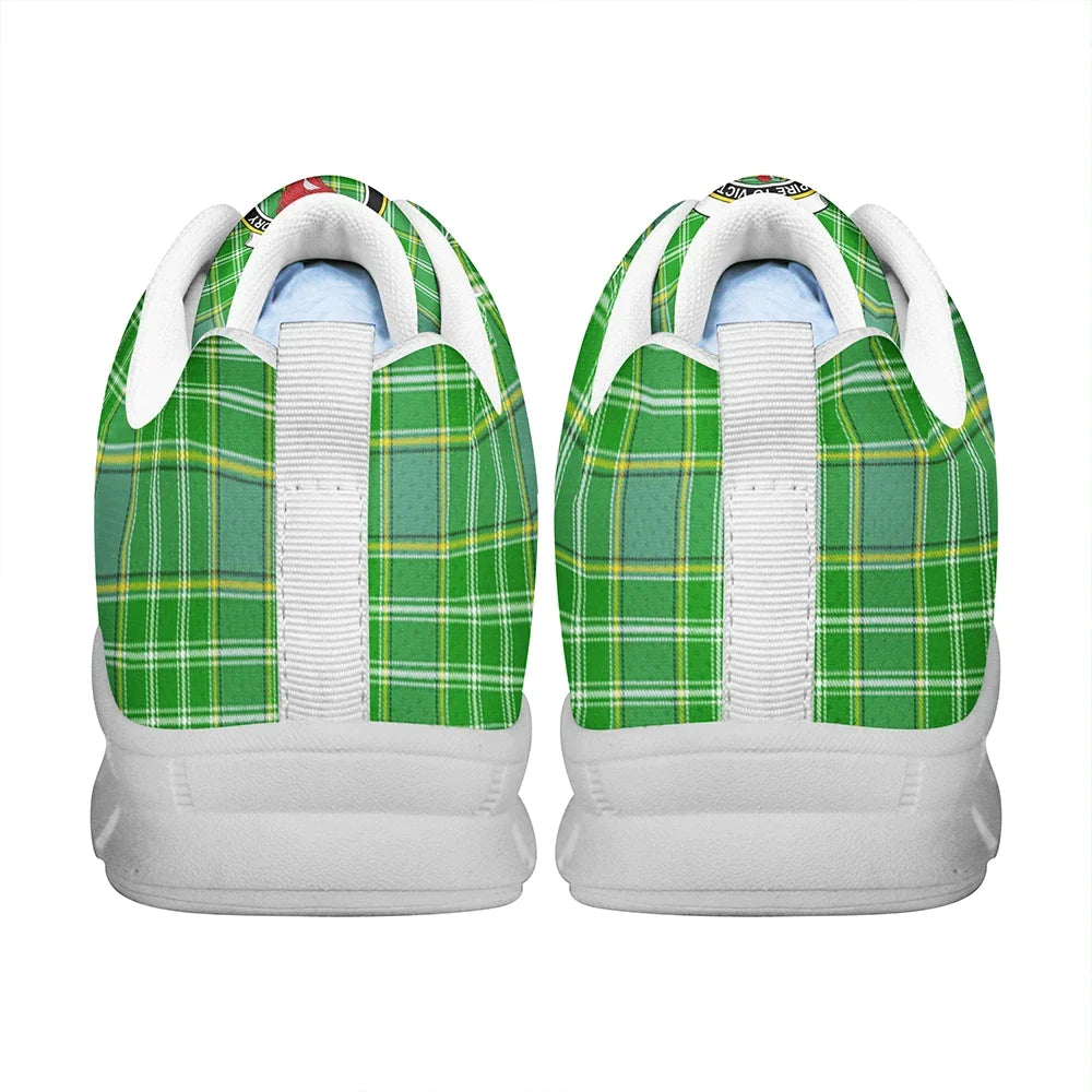 Currie Tartan Crest Sneakers