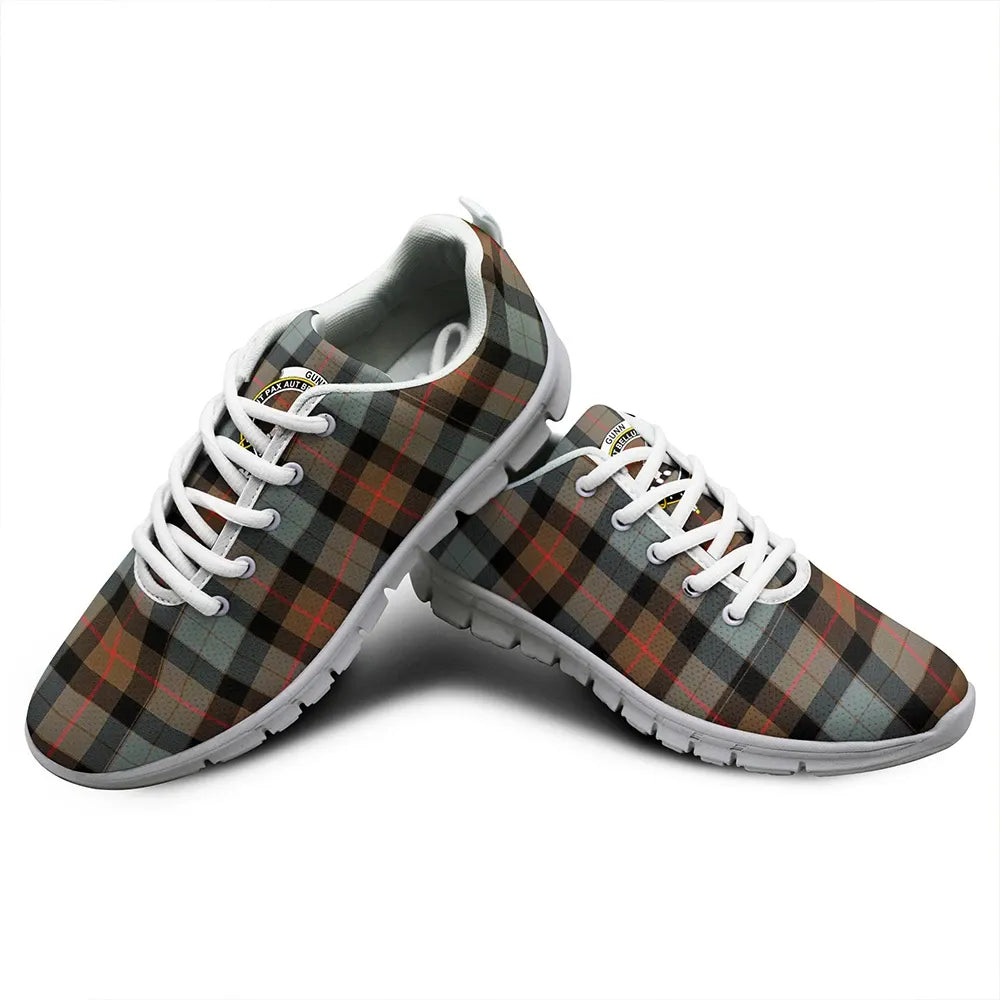 Gunn Weathered Tartan Crest Sneakers