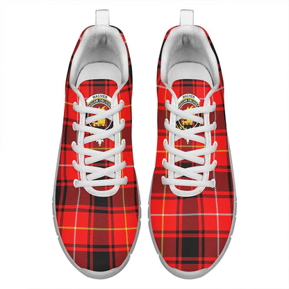 MacIver Modern Tartan Crest Sneakers