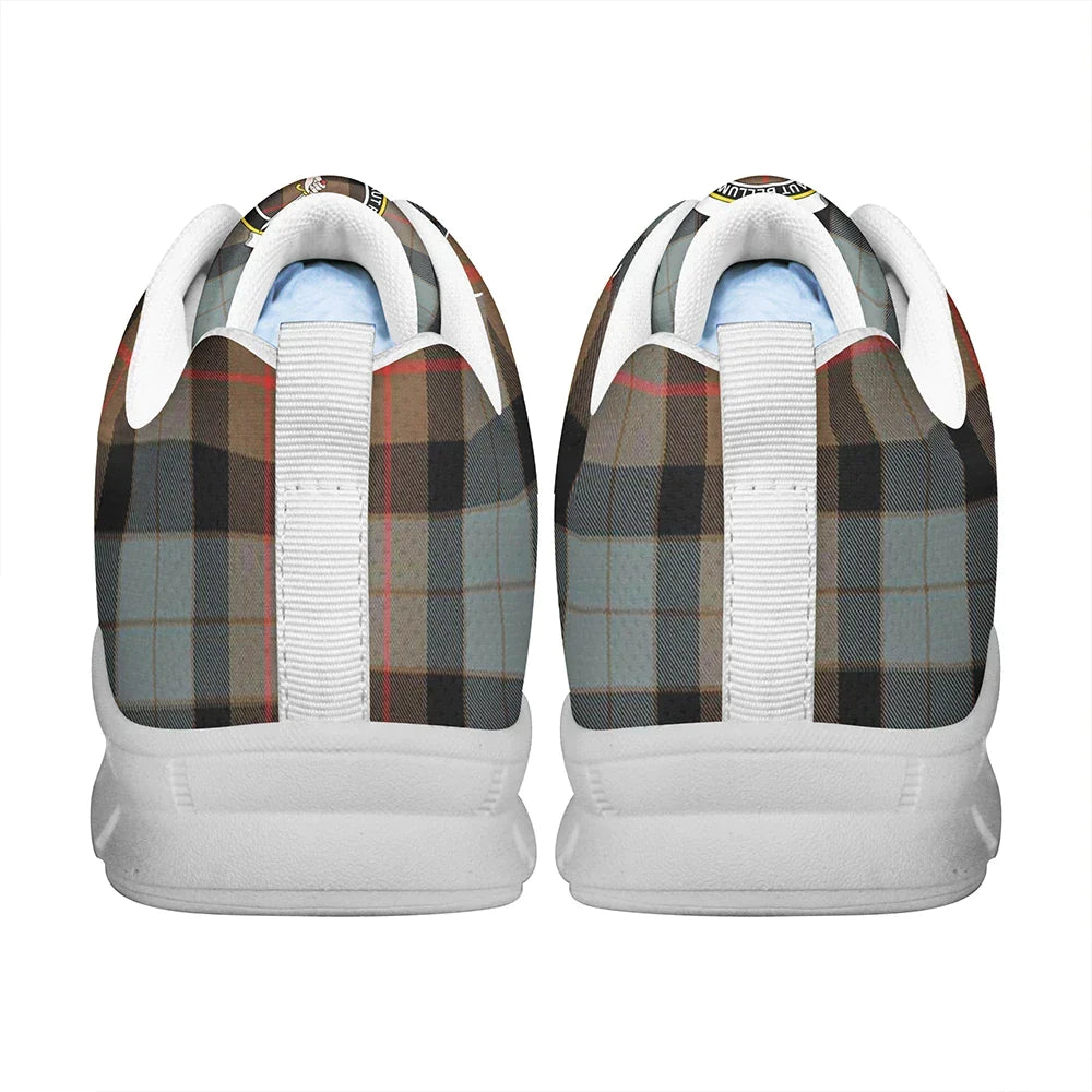 Gunn Weathered Tartan Crest Sneakers