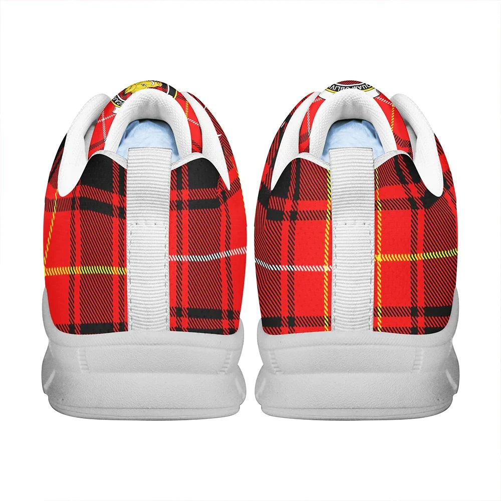 MacIver Modern Tartan Crest Sneakers