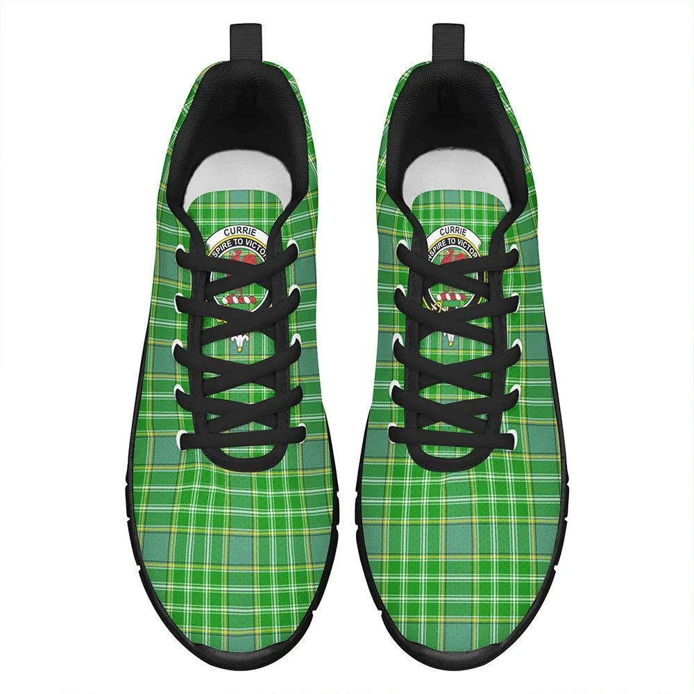 Currie Tartan Crest Sneakers