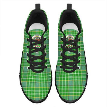 Currie Tartan Crest Sneakers