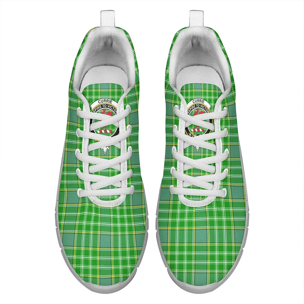 Currie Tartan Crest Sneakers