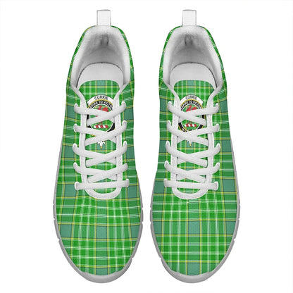 Currie Tartan Crest Sneakers