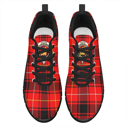 MacIver Modern Tartan Crest Sneakers