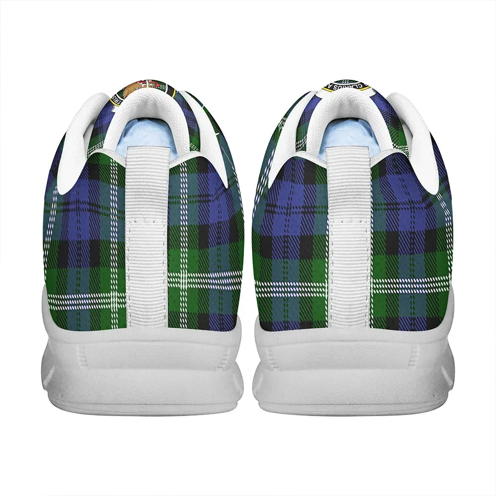 Baillie Modern Tartan Crest Sneakers