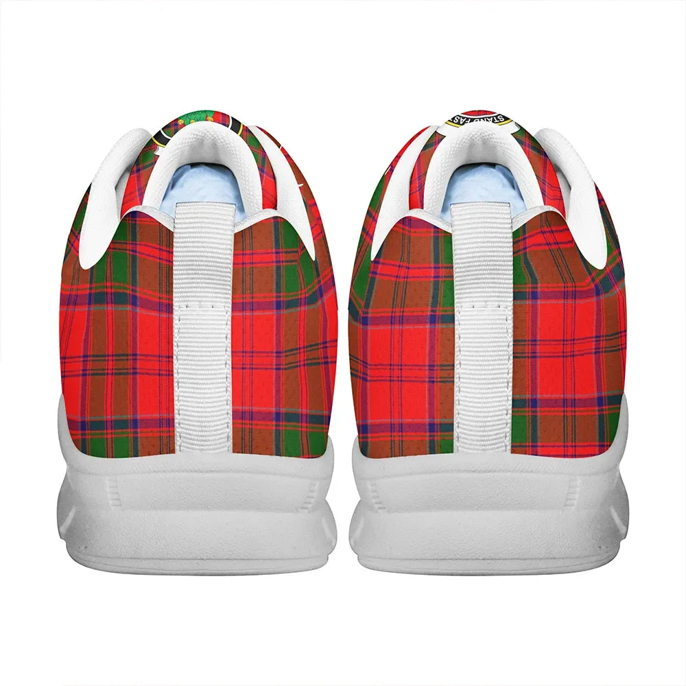 Grant Modern Tartan Crest Sneakers