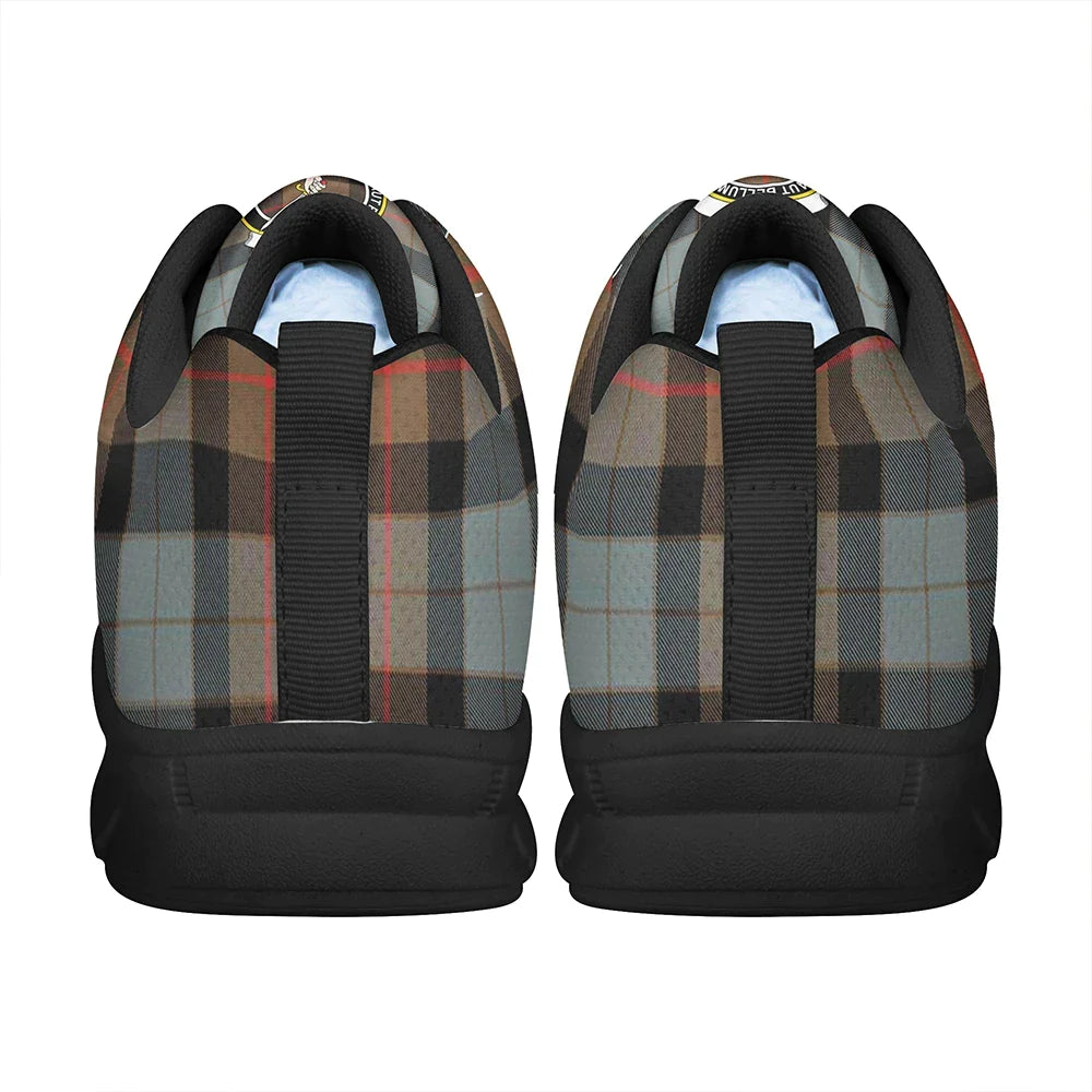 Gunn Weathered Tartan Crest Sneakers