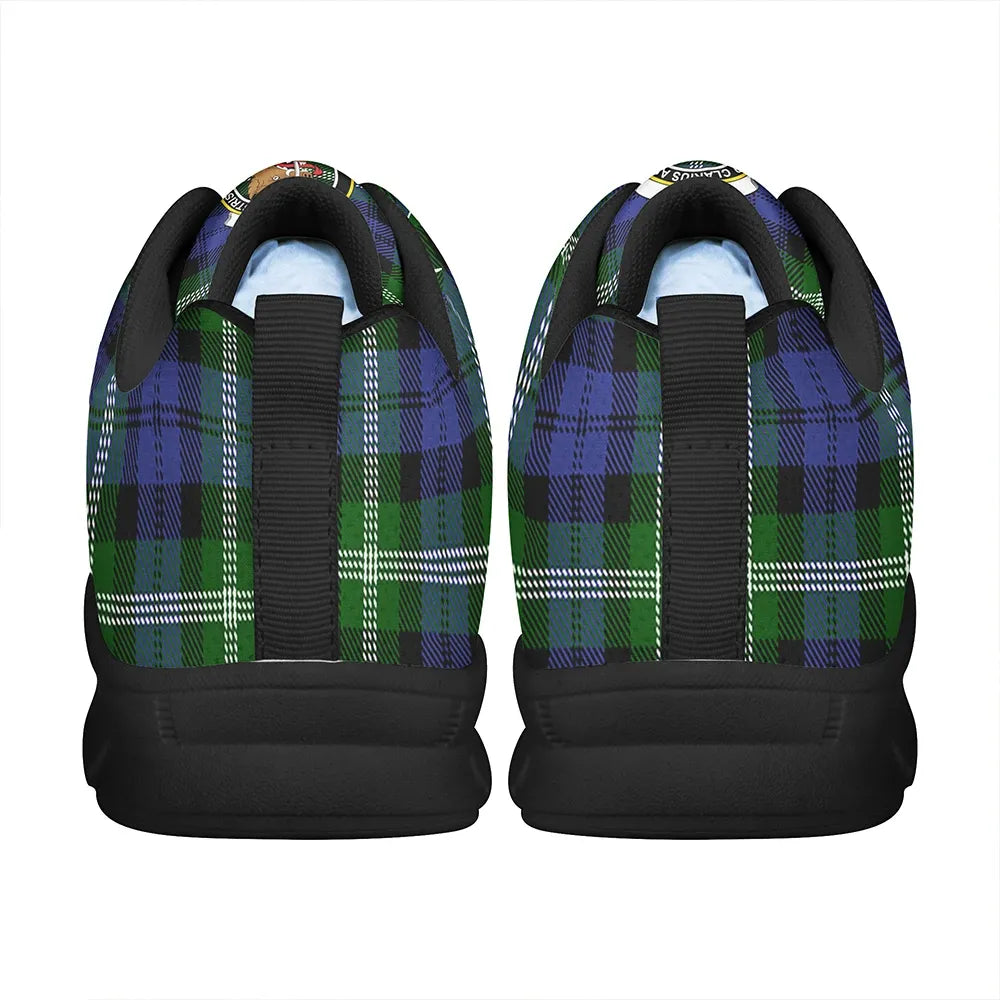 Baillie Modern Tartan Crest Sneakers