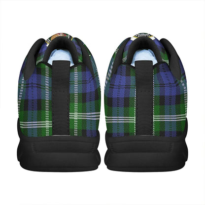 Baillie Modern Tartan Crest Sneakers