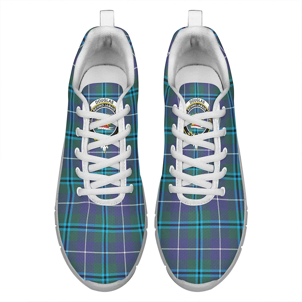 Douglas Modern Tartan Crest Sneakers