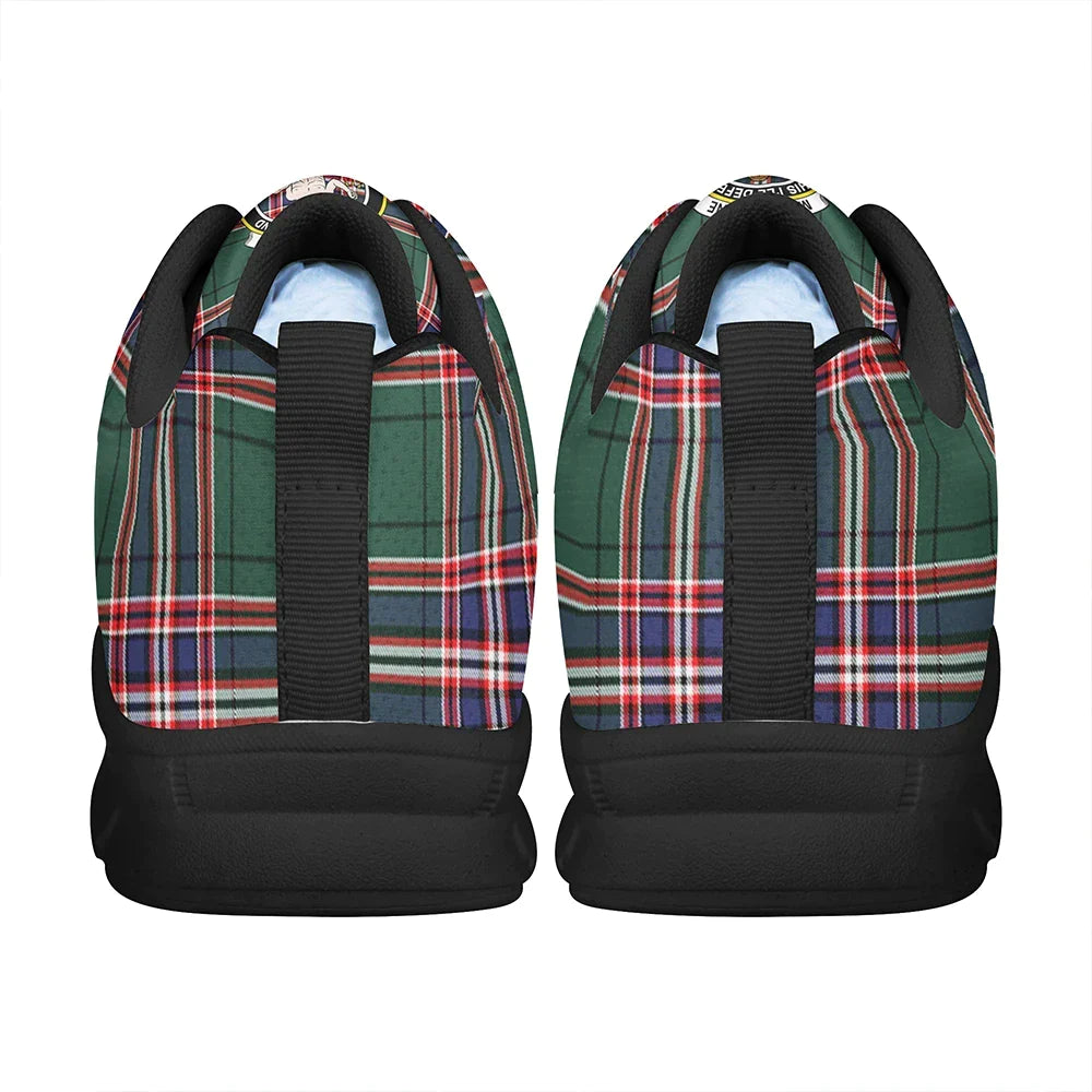 MacFarlane Hunting Modern Tartan Crest Sneakers