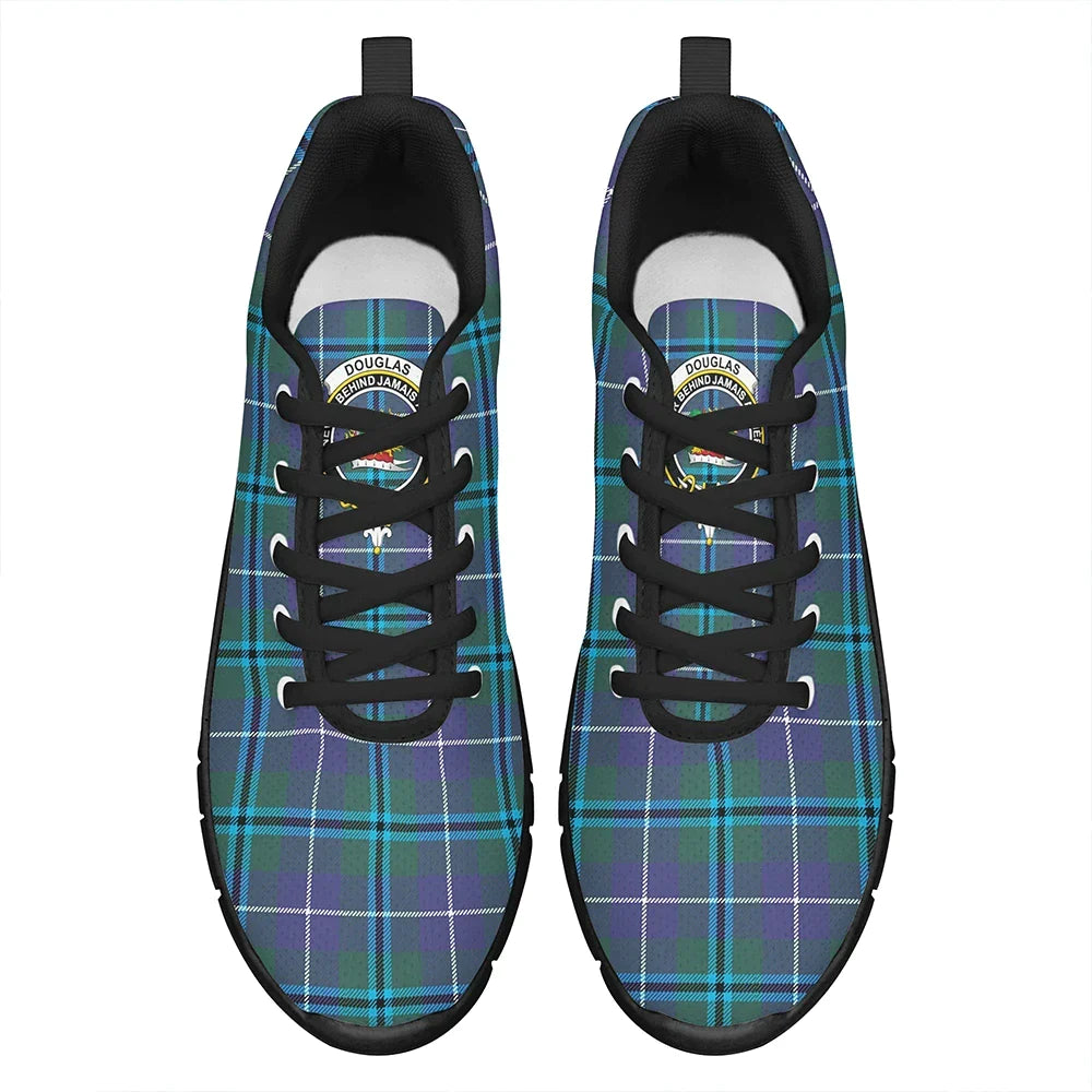 Douglas Modern Tartan Crest Sneakers