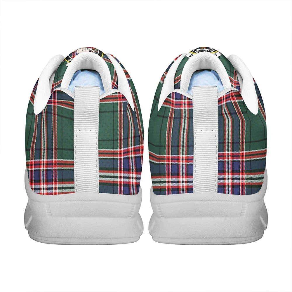 MacFarlane Hunting Modern Tartan Crest Sneakers