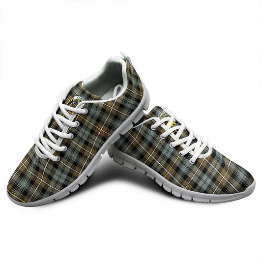 Campbell Argyll Weathered Tartan Crest Sneakers