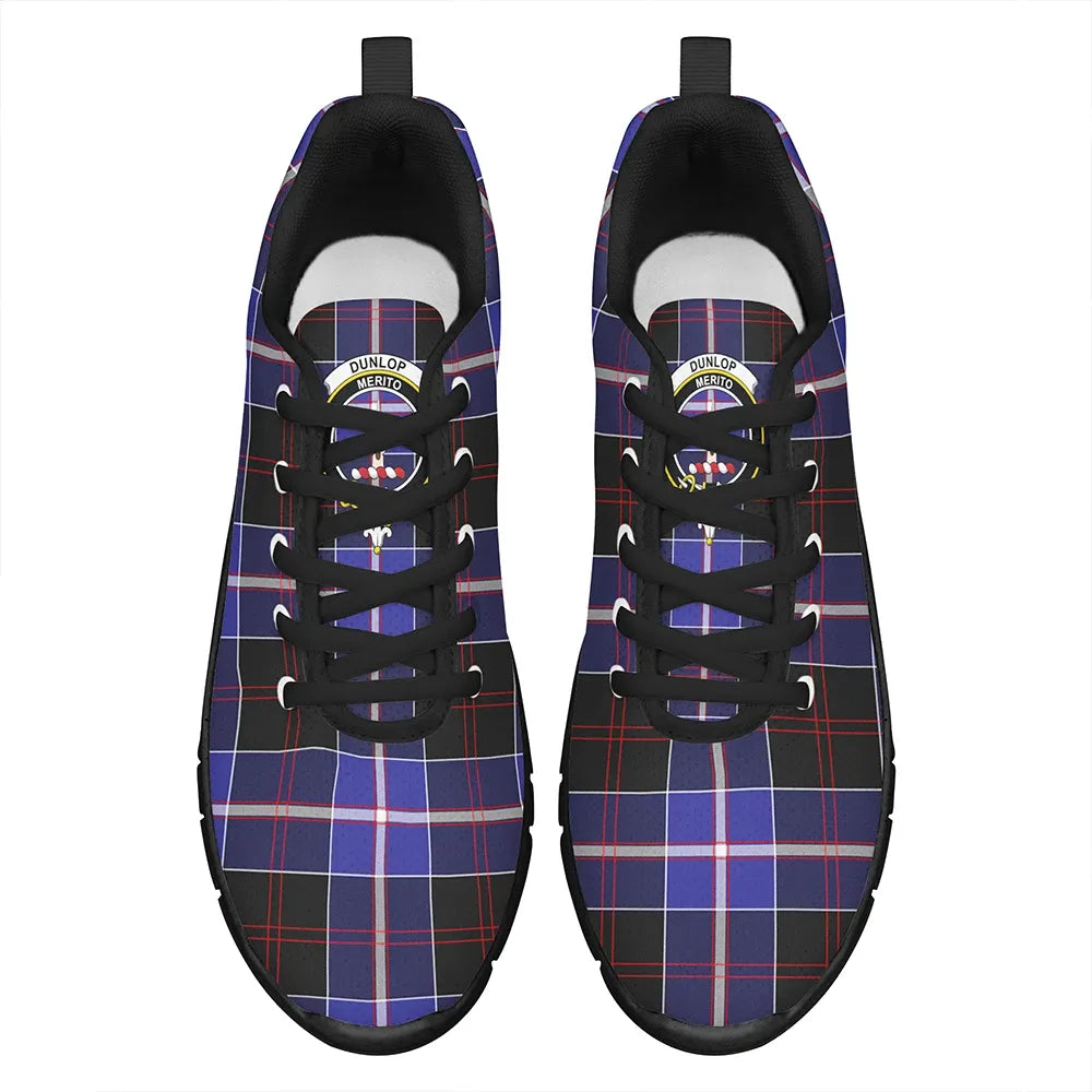 Dunlop Modern Tartan Crest Sneakers