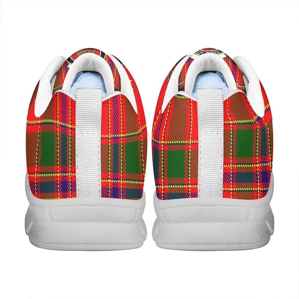 Munro Modern Tartan Crest Sneakers