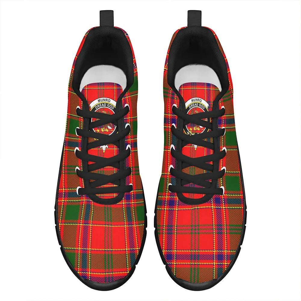 Munro Modern Tartan Crest Sneakers