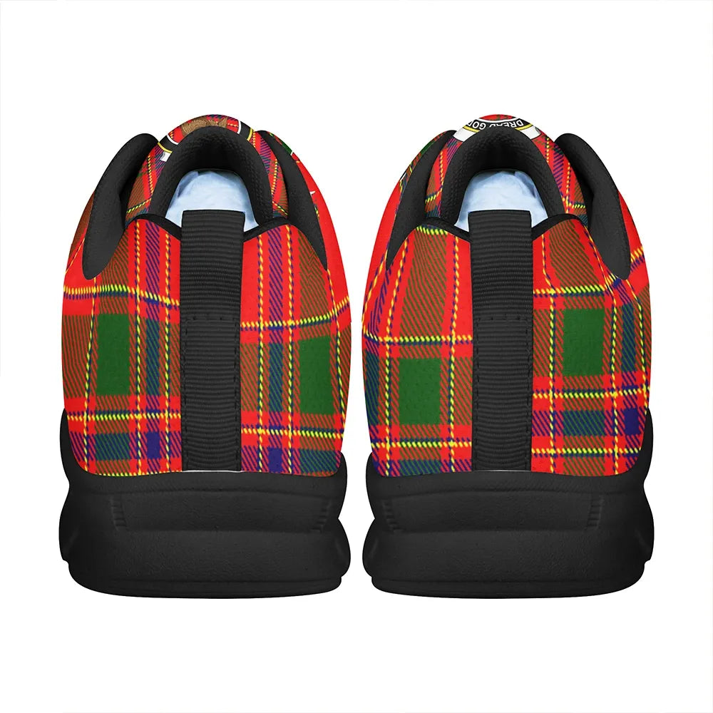 Munro Modern Tartan Crest Sneakers