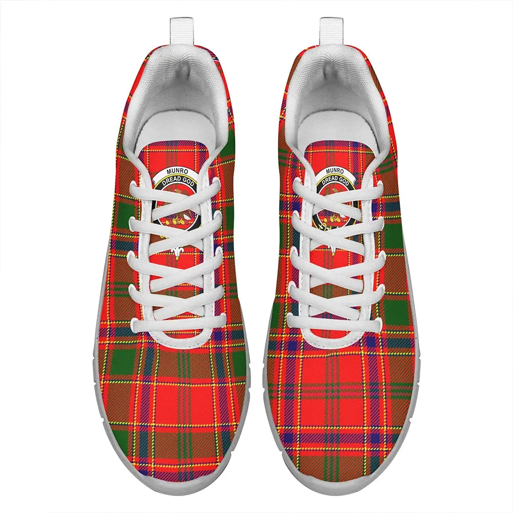 Munro Modern Tartan Crest Sneakers