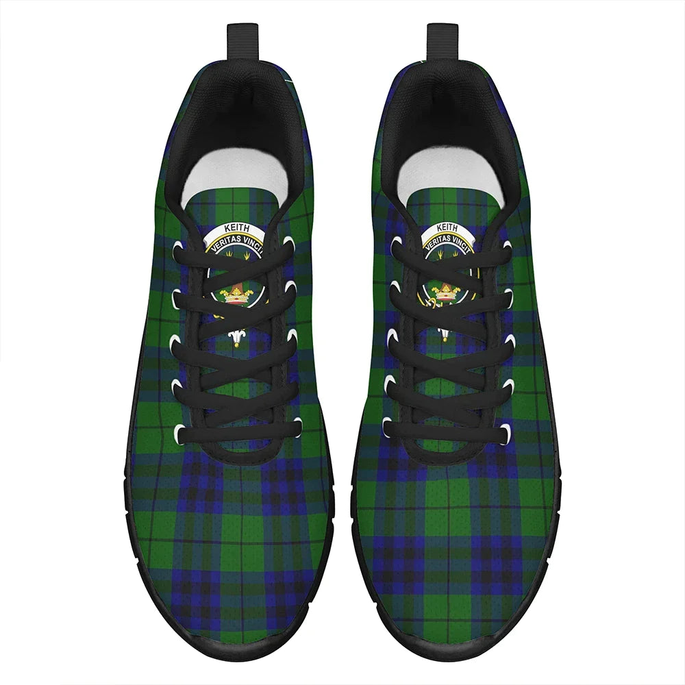 Keith Modern Tartan Crest Sneakers